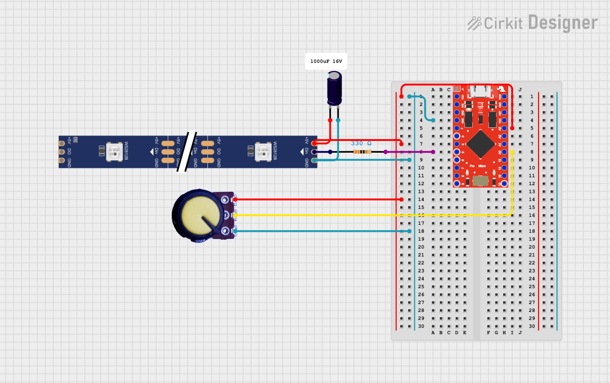 Image of RGB+Brightnes: A project utilizing ProtoSnap - Pro Mini - RGB LED in a practical application