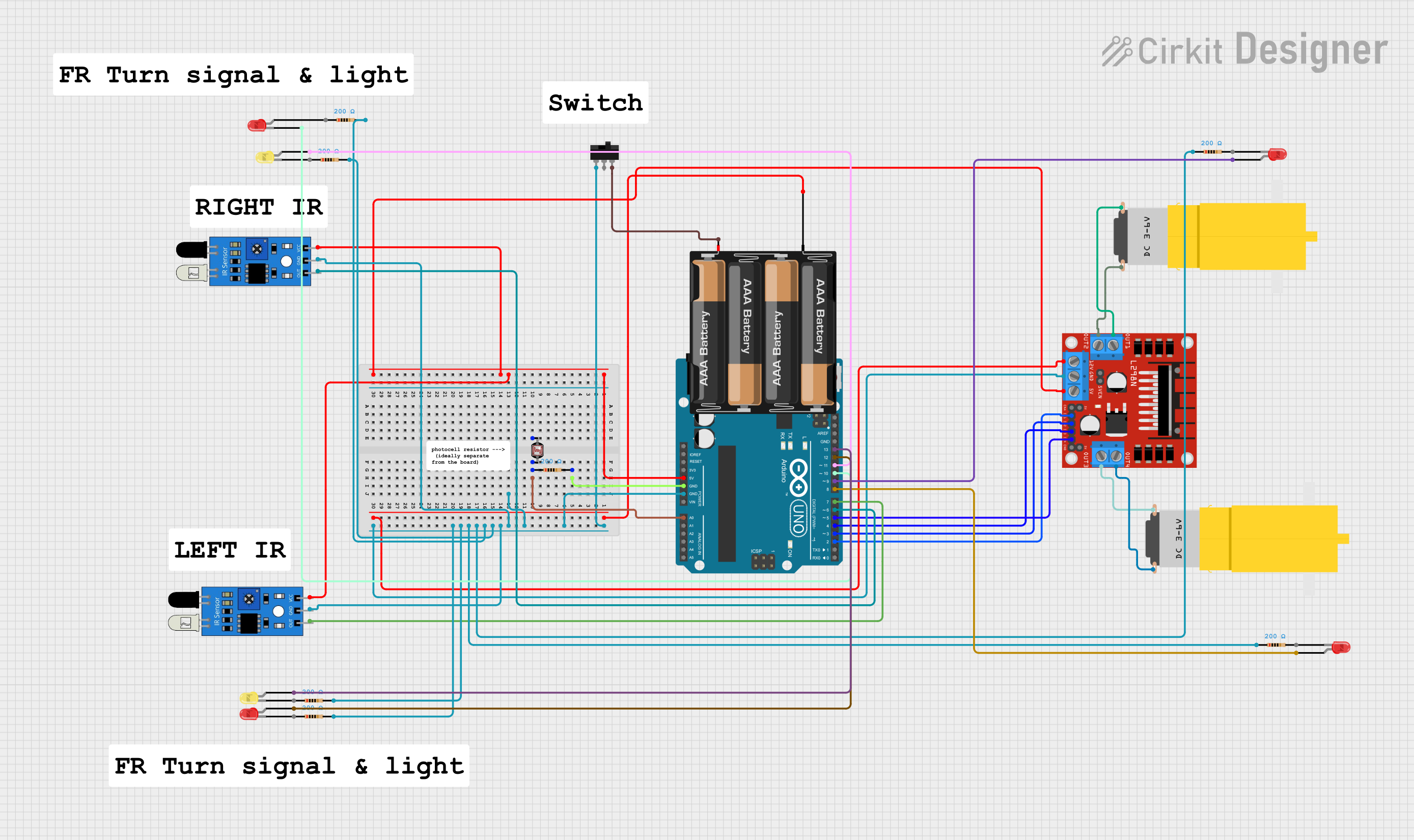 Image of BULLCAR: A project utilizing linino one in a practical application