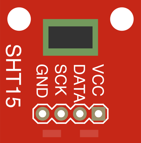 Image of SparkFun SHT15 Humidity and Temperature Breakout