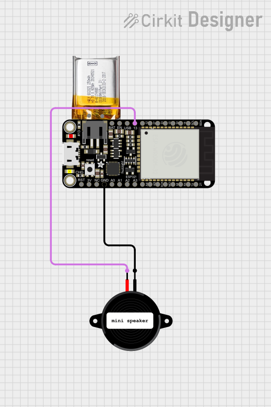 Image of earrings: A project utilizing Adafruit Music Maker FeatherWing with Amp in a practical application