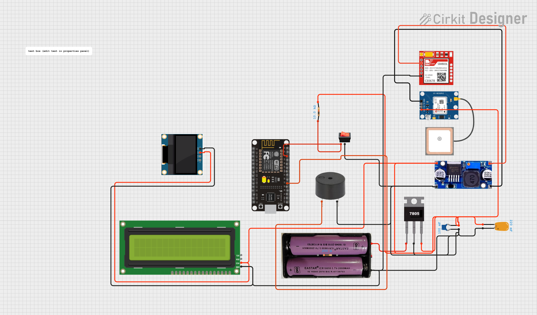 Image of woman safety device: A project utilizing WeAct 1.54 E-paper module in a practical application