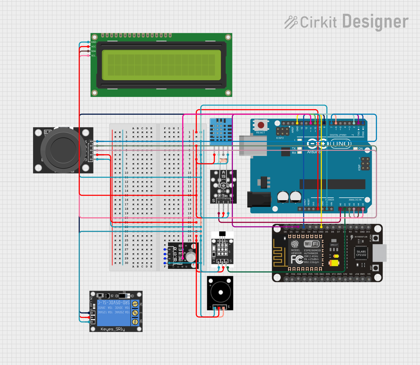 Image of IOT_12938: A project utilizing Arduino UNO+WiFi R3 ATmega328P+Node MCU ESP8266 CH340G in a practical application