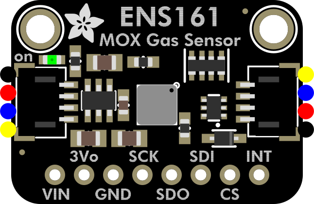 Image of Adafruit ENS161 MOX Gas Sensor