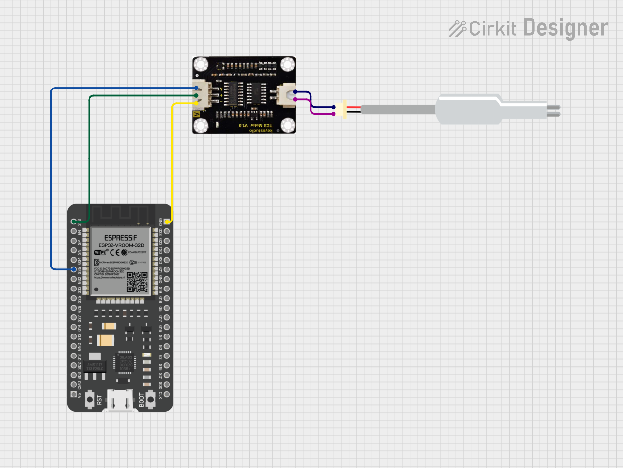 Image of test: A project utilizing TDS Sensor Board  in a practical application