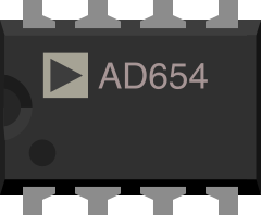 Image of AD654 - Low Cost Monolithic Voltage-to-Frequency Converter