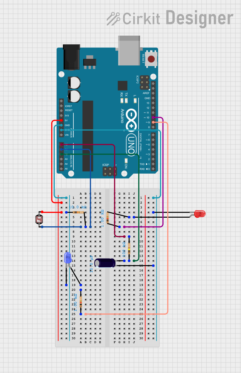 Image of Lab3: A project utilizing Capteur de lumière in a practical application