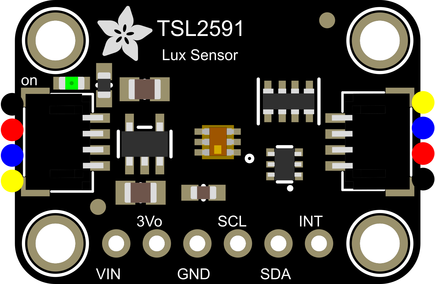 Image of Adafruit TSL2591 High Dynamic Range Digital Light Sensor