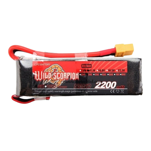 Image of 2200 mh lipo 11.1V