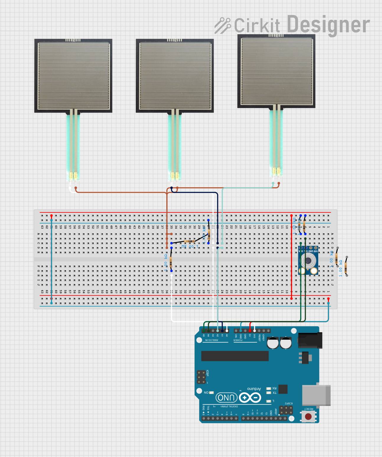 Image of circuit: A project utilizing FRM010 in a practical application