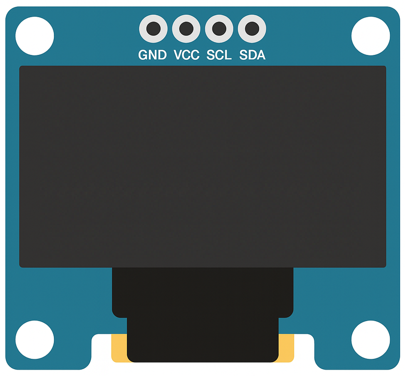 Image of 0.96" 4-pin OLED Display