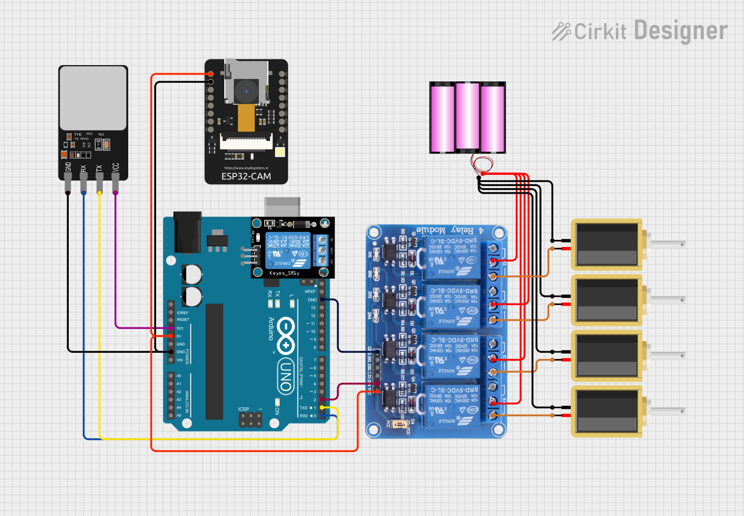 Image of sfdjni: A project utilizing KF-301 Relay in a practical application