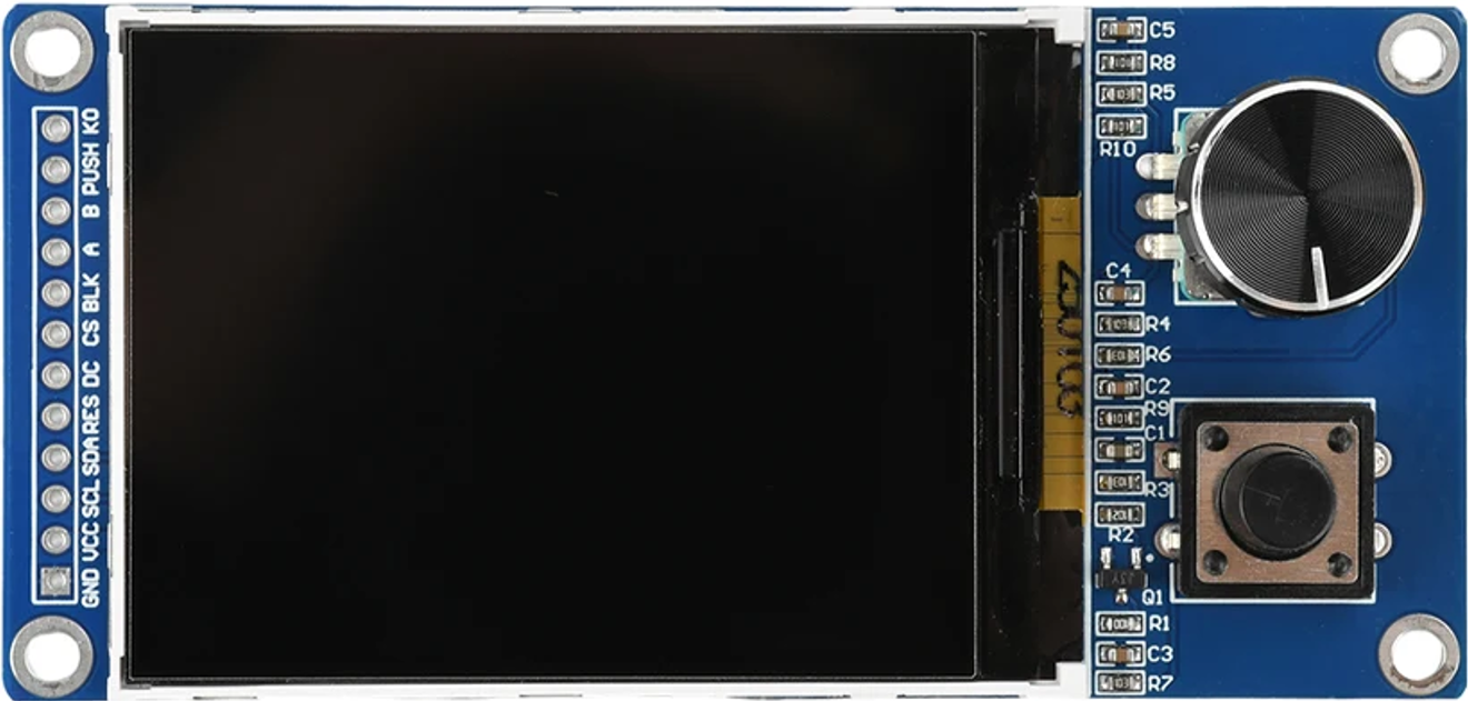 Image of 2.4-inch TFT Display with EC11 Rotary Encoder ST7789