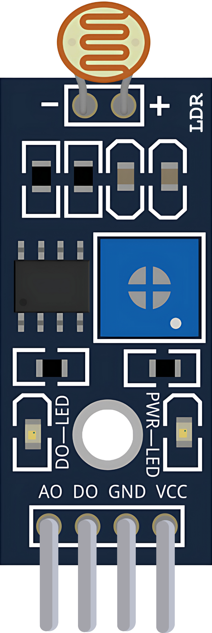 Image of Sensor LDR LM393