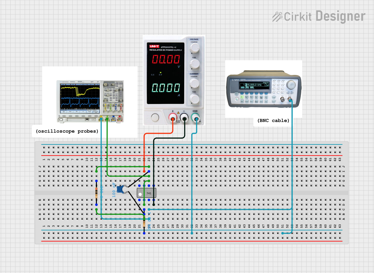 Image of Lab 3: Non-Inverting Unity Gain Op-Amp Schematic: A project utilizing Noise Filter in a practical application