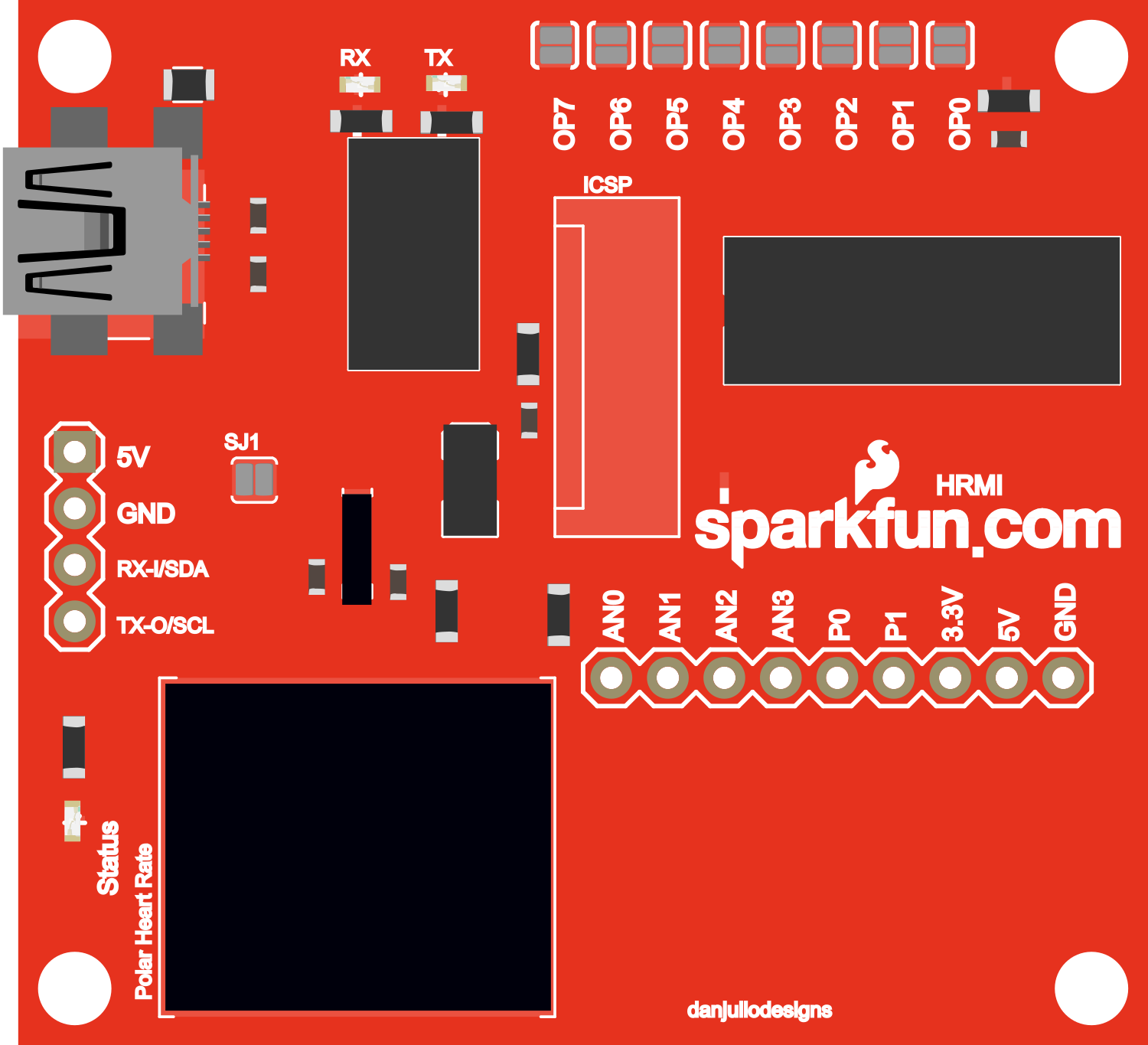 Image of Polar Heart Rate Monitor Interface