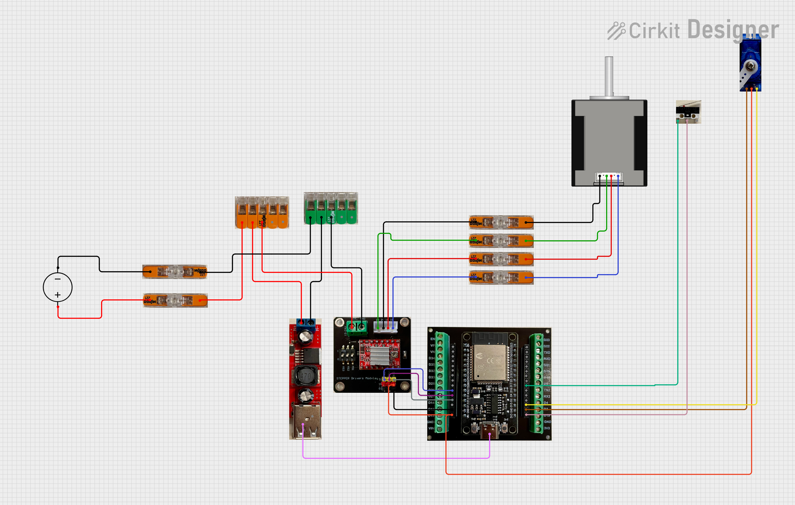 Image of door_controller: A project utilizing Ethernet Smooth Stepper in a practical application