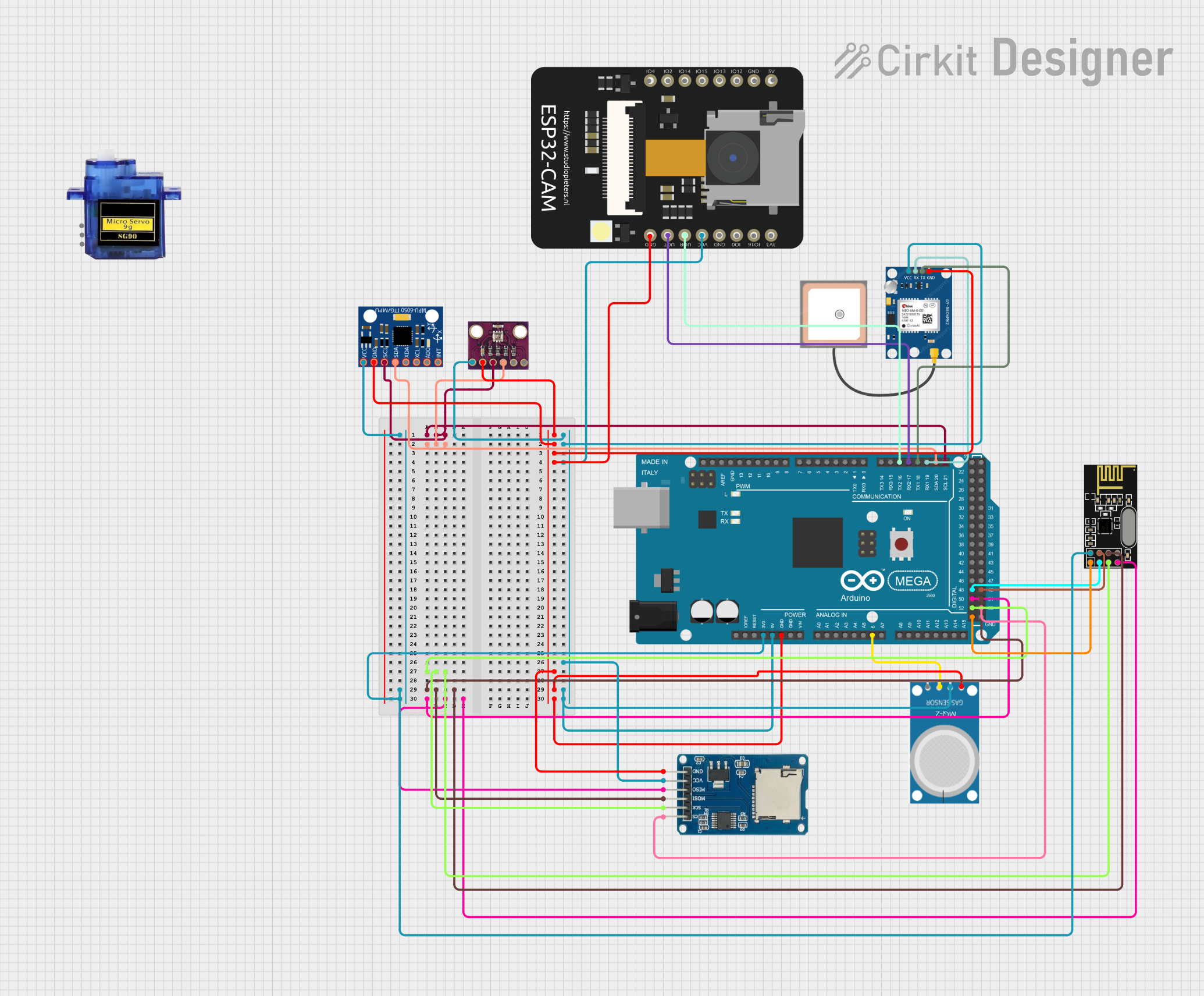 Image of Rover Sensor: A project utilizing MEC-10 sensor in a practical application