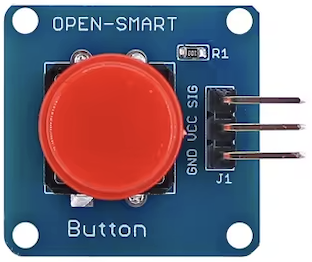How to Use Red Pushbutton: Pinouts, Specs, and Examples | Cirkit Designer