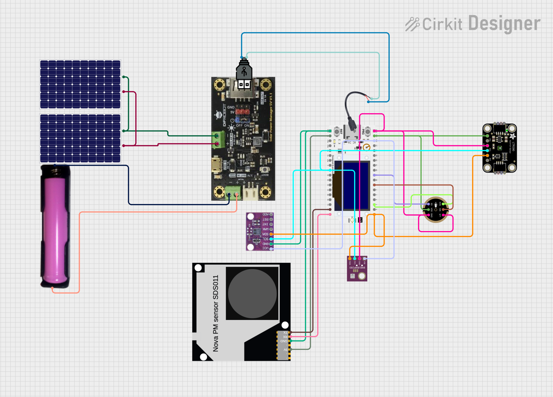 Image of ba_sensing: A project utilizing Heltec WiFi Lora 32V3 in a practical application