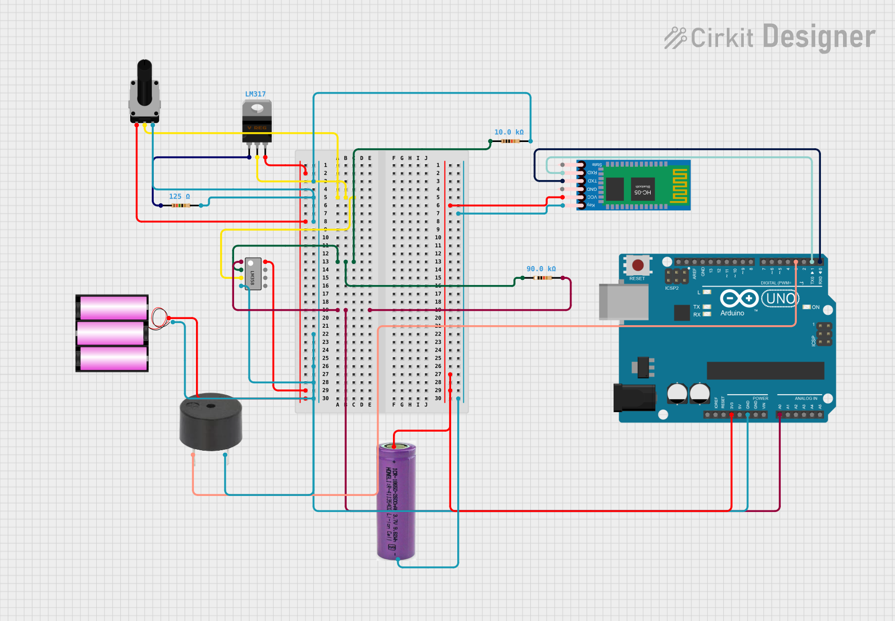 Image of ELECTRO ALERT: A project utilizing LM358 Op-Amp in a practical application