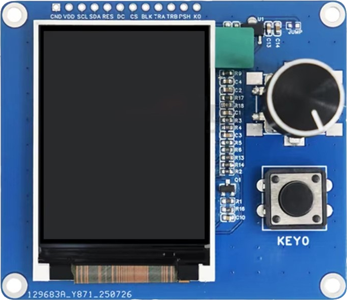 Image of 2.0-inch TFT Display with EC11 Rotary Encoder ST7789 SPI