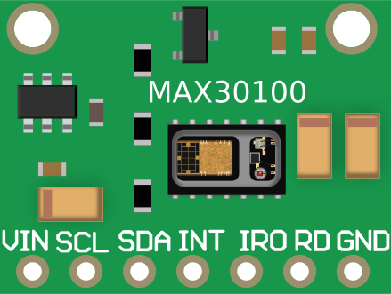 Image of MAX30100 Pulse Oximeter Heart Rate Sensor Module