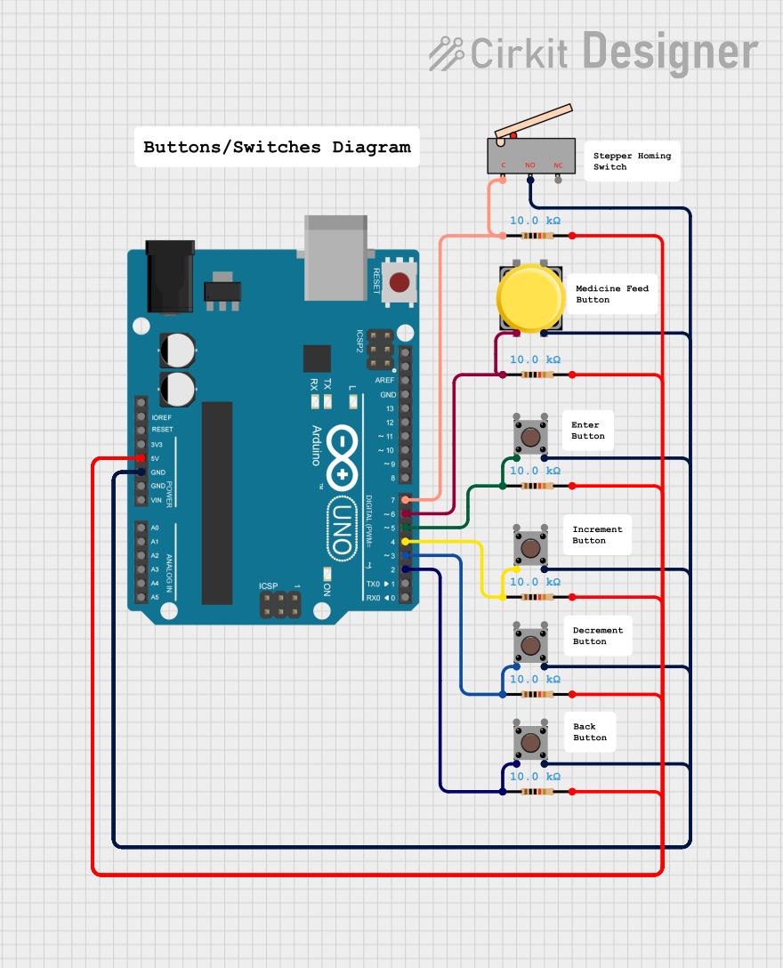 Image of Button Switches Diagram: A project utilizing Limit Switch in a practical application