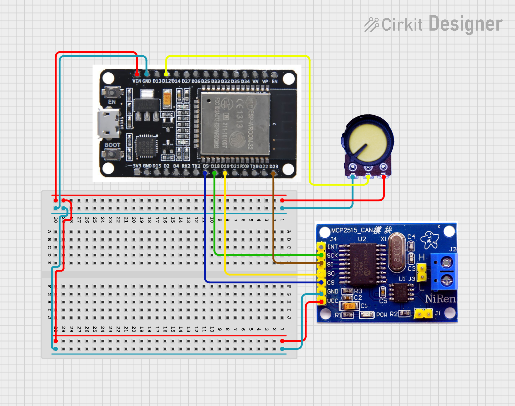 Image of EngineNodeWiringDiagram: A project utilizing MCP2515 in a practical application