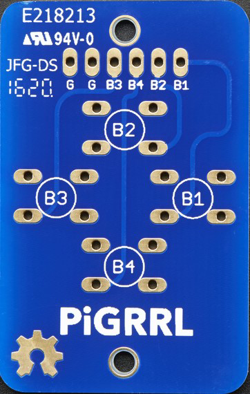 Image of PiGrrl Zero Custom Gamepad PCB