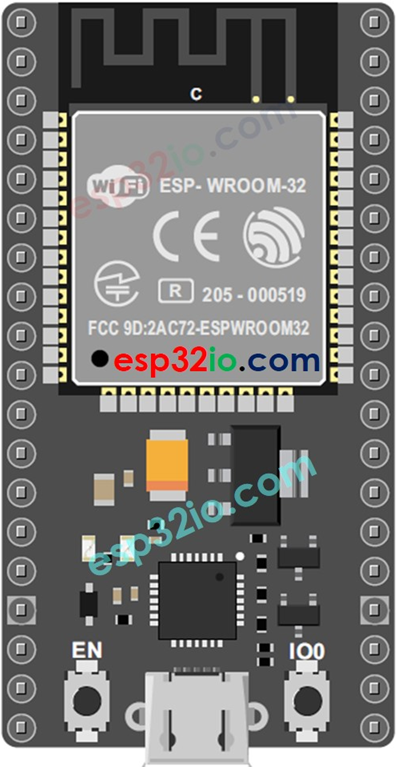 Image of NodeMCU ESP32