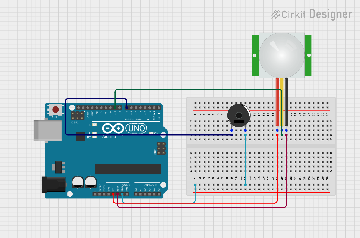 Image of home security: A project utilizing Piezo Buzzer in a practical application