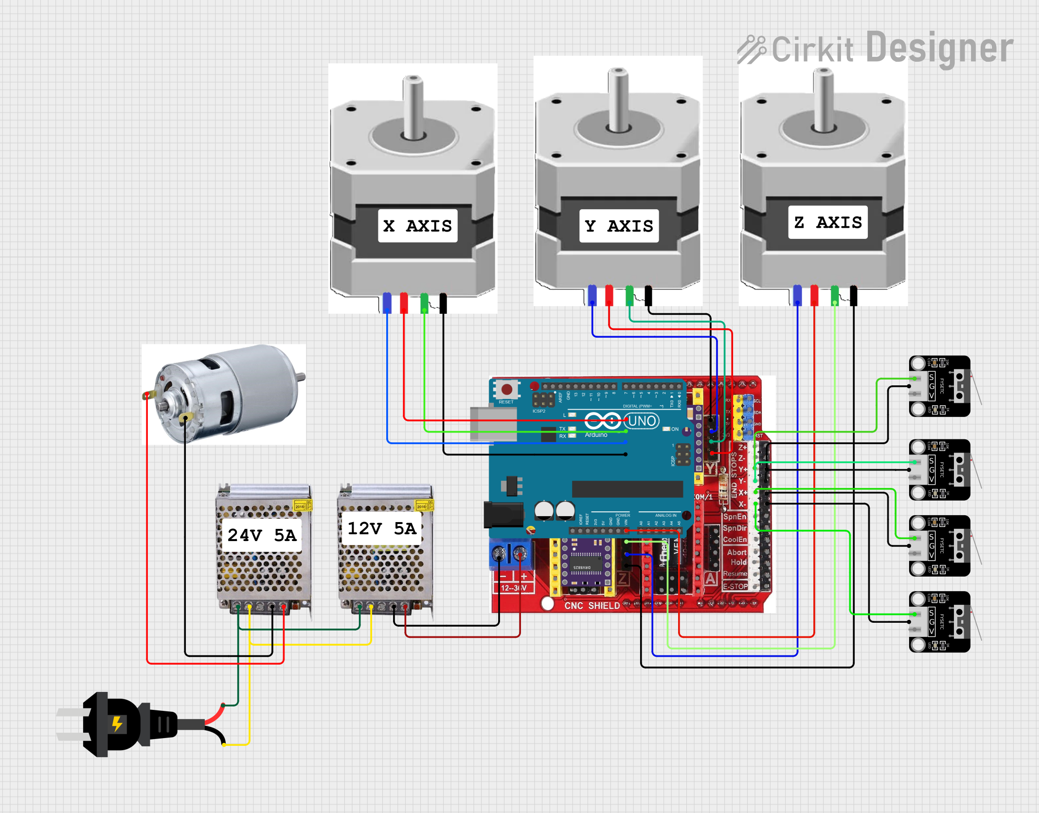 Image of CNC machine: A project utilizing CNC Shield V3 Engraving Machine Expansion Board in a practical application