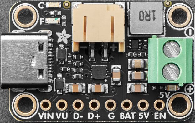 Image of bq25185 USB DC Solar Charger with 5V Boost