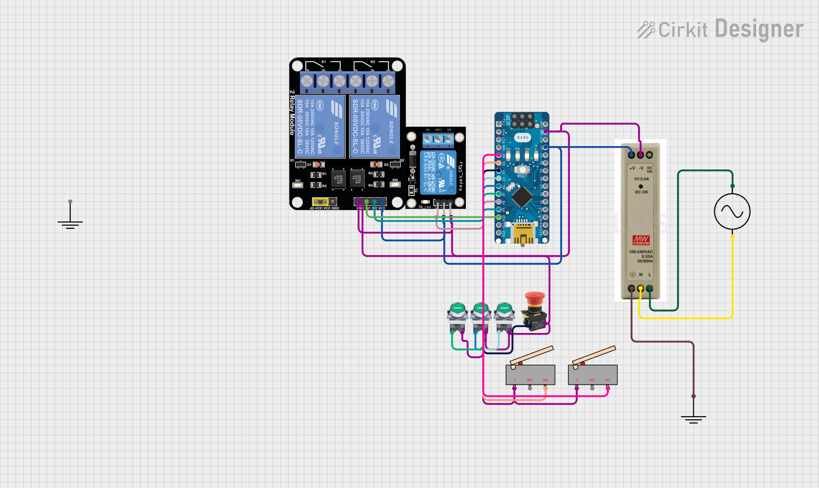 Image of HYD: A project utilizing Pushbutton STOP in a practical application