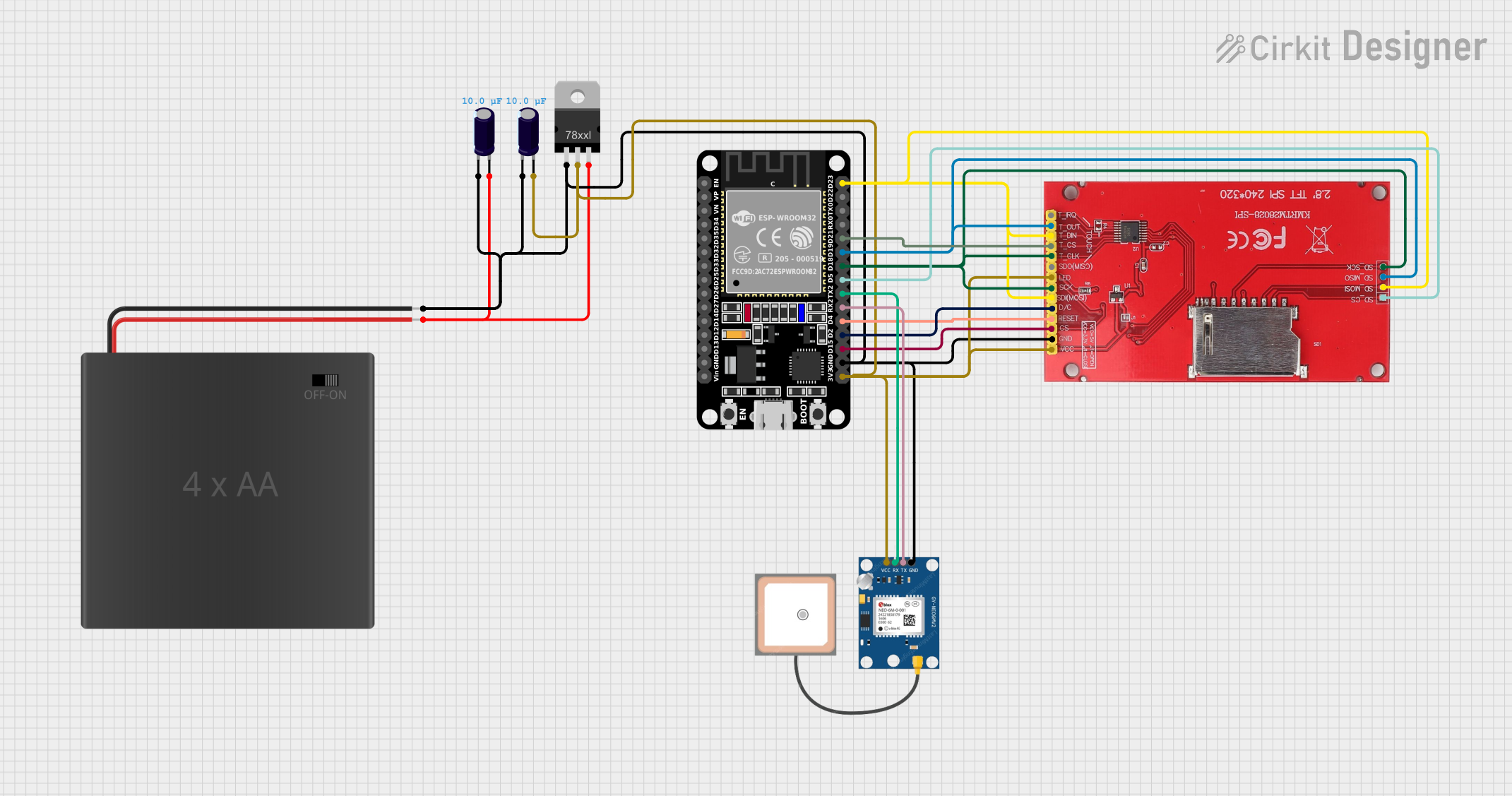 Image of IlcaMon: A project utilizing ILI9341 in a practical application