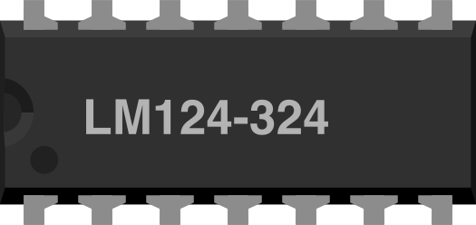 Image of LM124/LM324 Quad Operational Amplifier