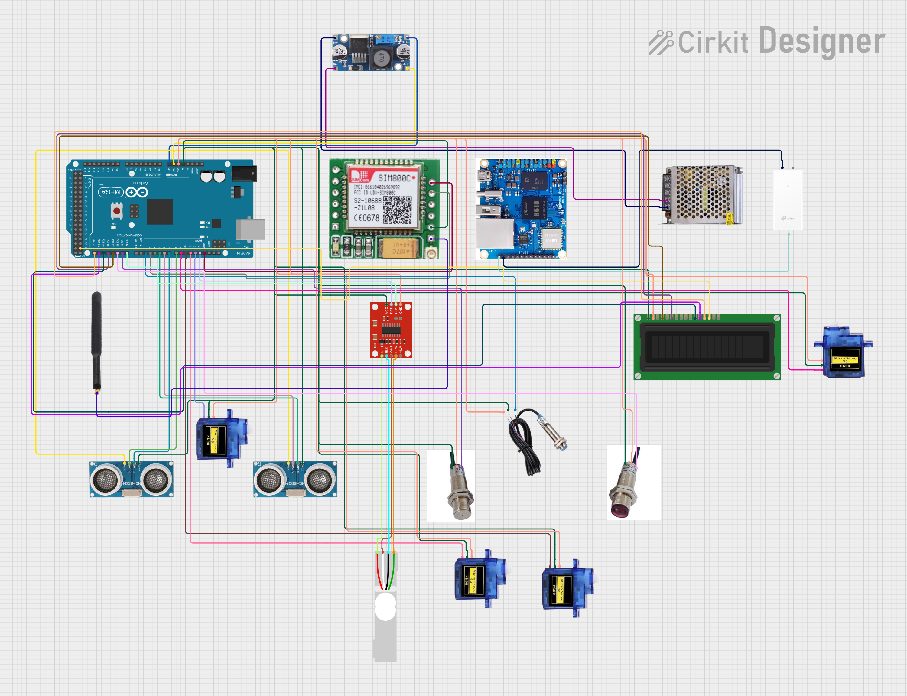 Image of RVM WIFI: A project utilizing Universal Barrel Jack Male in a practical application