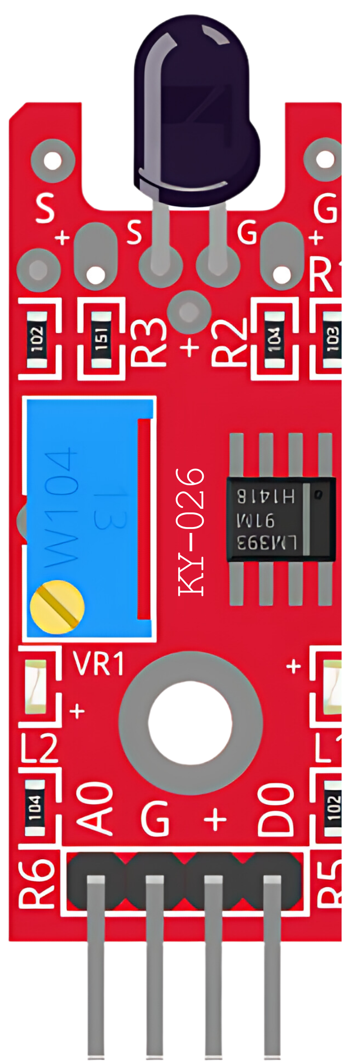 Image of kY-026 Flame Sensor