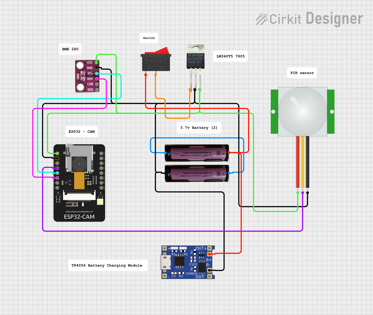 Image of ESP 32: A project utilizing IMX179 Cam in a practical application