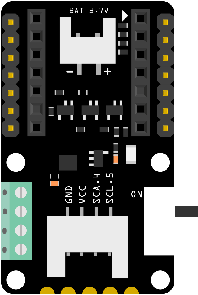 Image of COB LED Driver Board for Seeed Studio XIAO