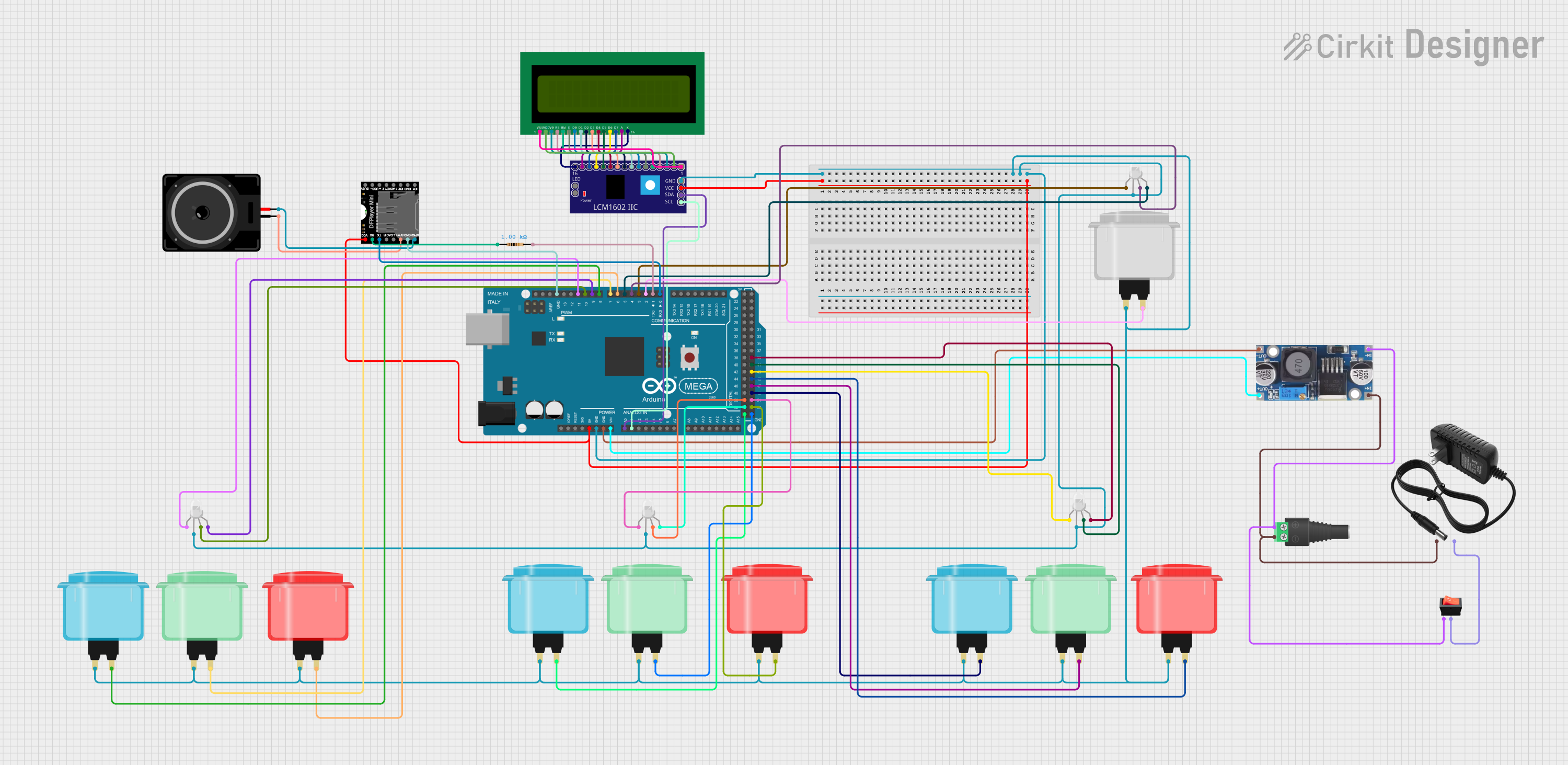 Image of Game: A project utilizing Arcade Button (white) in a practical application