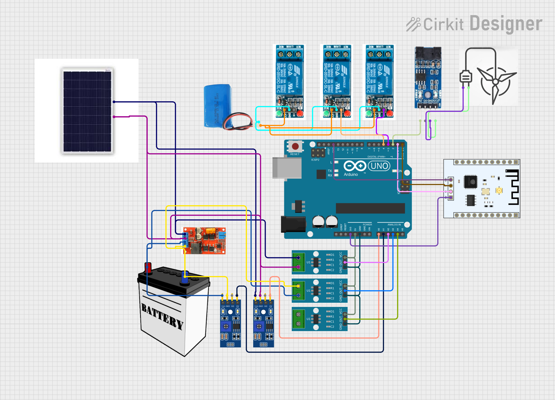 Image of optimisation hybride: A project utilizing Solar Power Manager V5 in a practical application