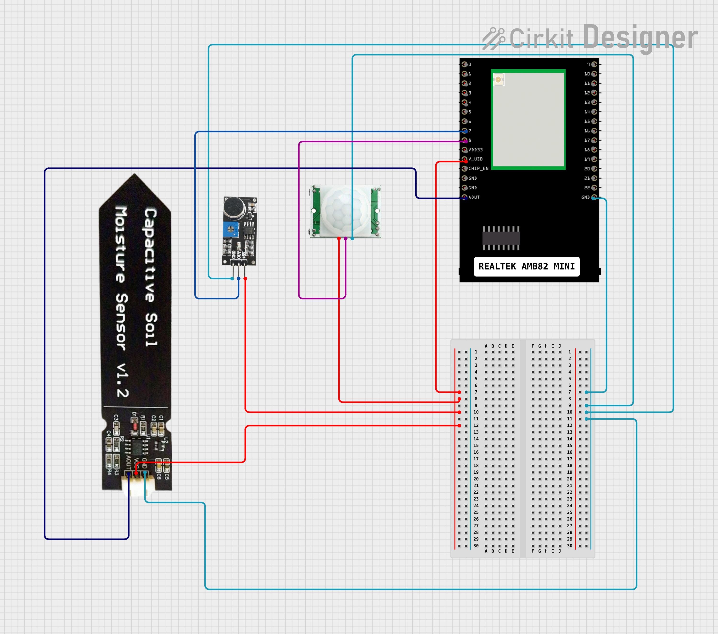 Image of x: A project utilizing grove sound sensor in a practical application