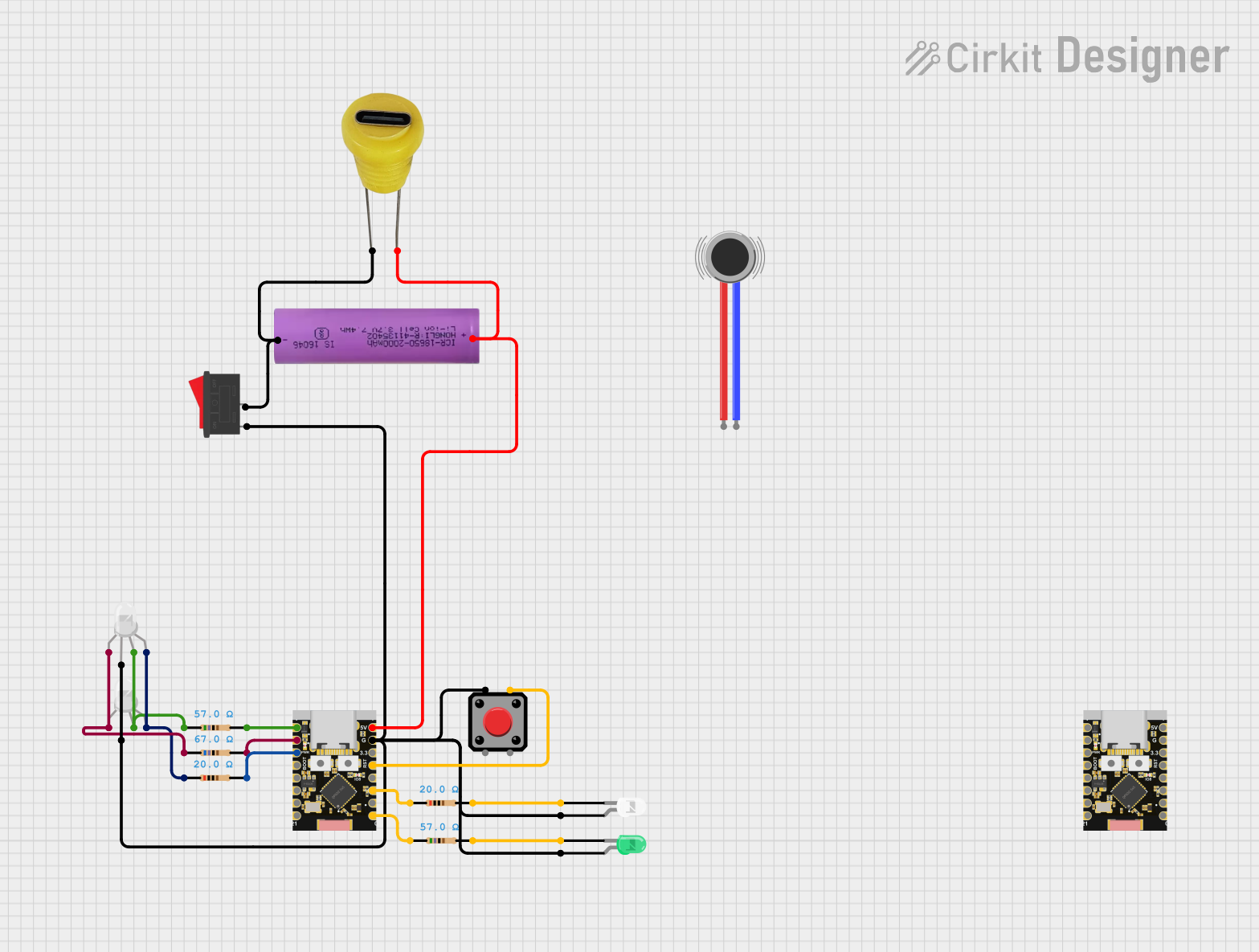 Image of Duelling Wand: A project utilizing retroclick in a practical application