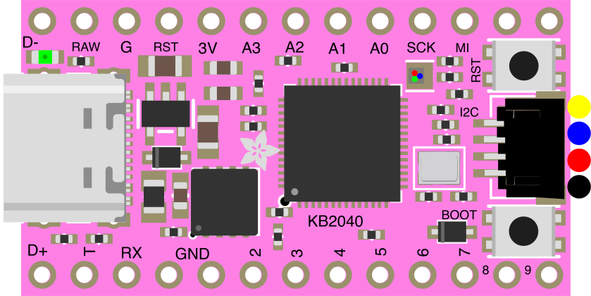 Image of Adafruit KB2040