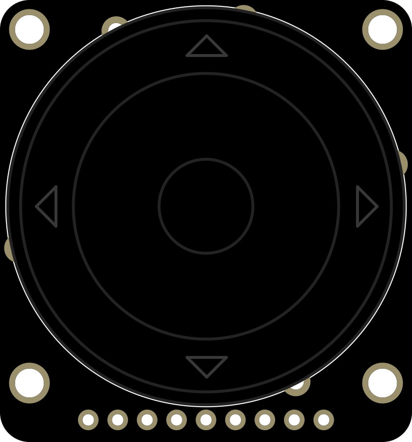 Image of Adafruit ANO Rotary Navigation Encoder Breakout