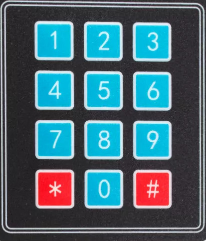 Image of 4x3 Keyboard