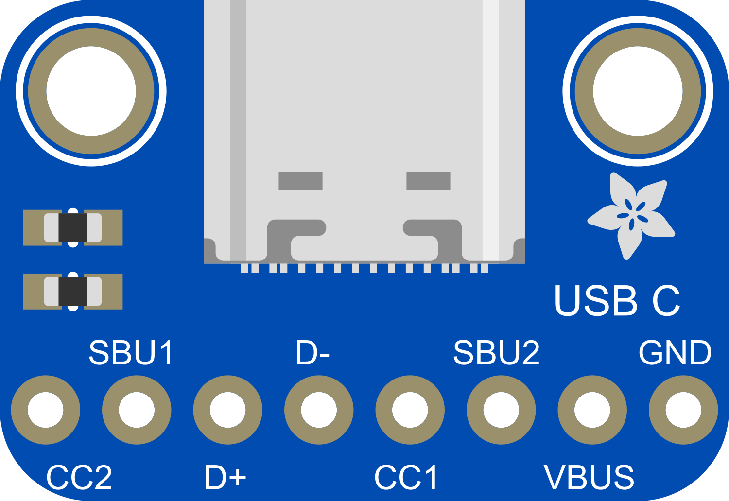 Image of Adafruit USB Type C Breakout