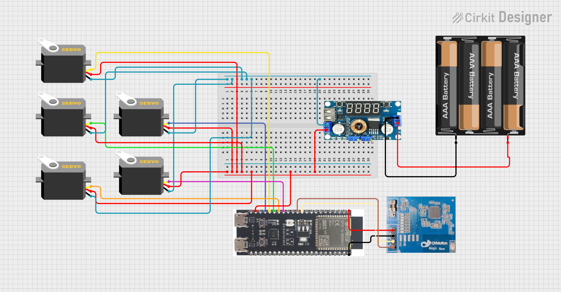 Image of Copy of Oymotion: A project utilizing SparkFun Servo Trigger in a practical application