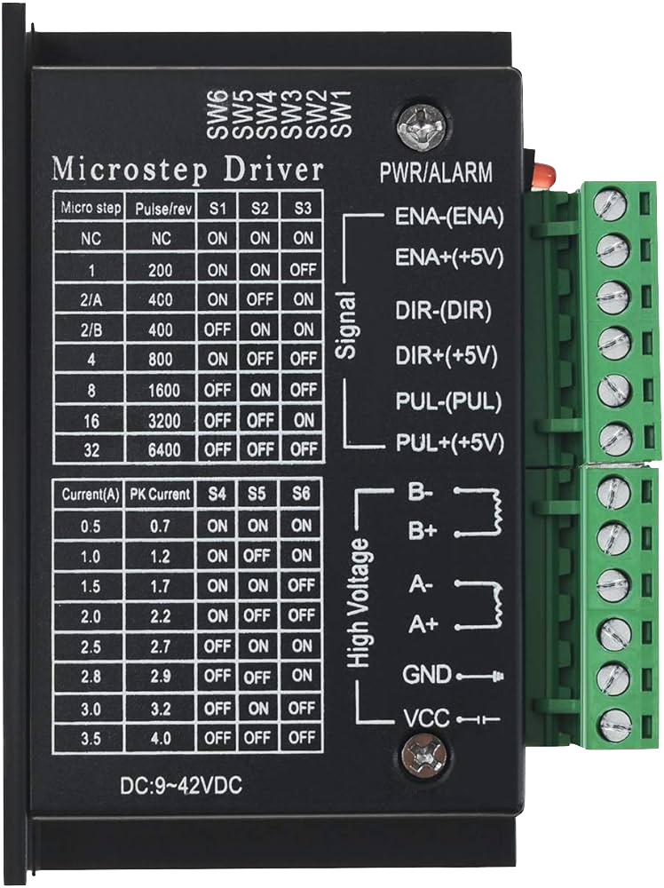 Image of tb6600 Micro Stepping Motor Driver